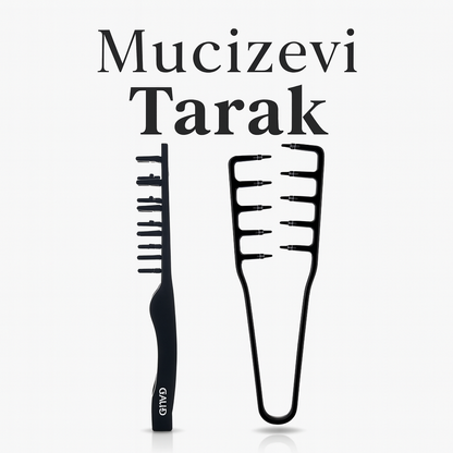 Mucizevi Tarak – Anında Doğal Hacim ve Dalga